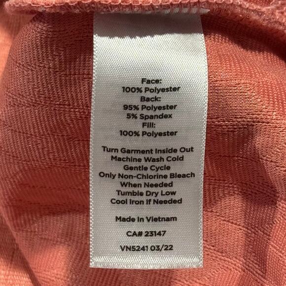 T by Talbots Pullover Textured 1/4 Zip Y2K Minimalist Cottage Athleisure Cozy PM - Picture 4 of 5